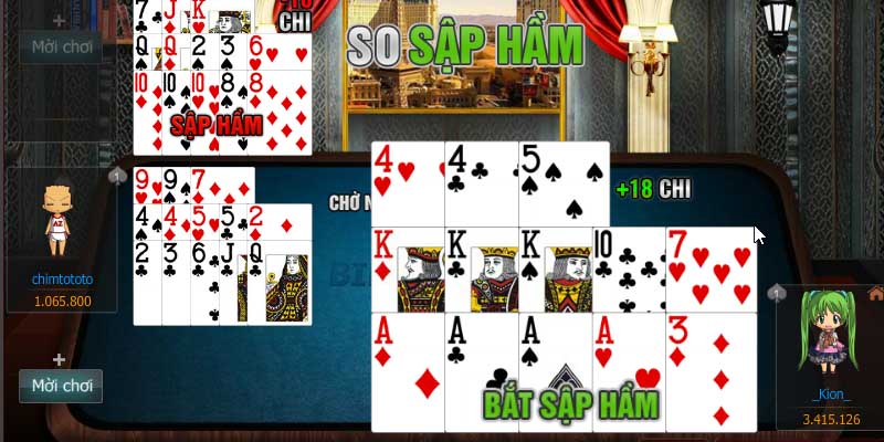 Cách chơi mậu binh game bài đơn giản